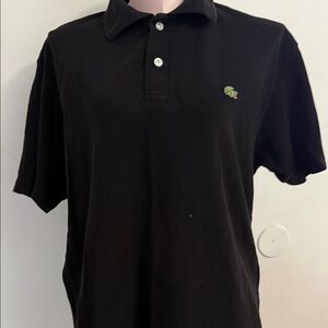 Lacoste Men's Polo Shirt in Black